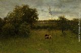 Anton Mauve Famous Paintings - Twilight